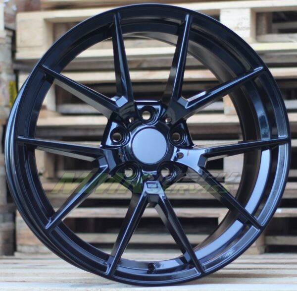 R19X9.5 5X120 ET40 72.6 B1416 Black (BL) BMW - Aluminija A riepas