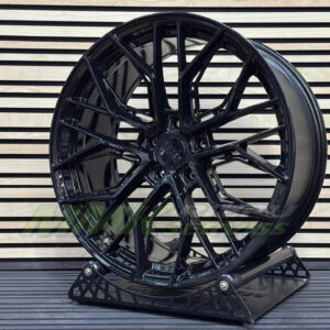 R20X10.5 5X120 ET30 72.6 HX015F (3S5981) Black (BL) HAXER HYBRID FORGED - Aluminija A riepas