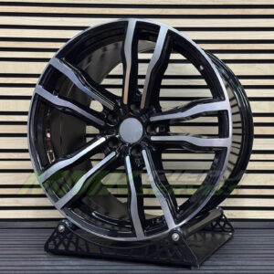 R20X11 5X120 ET37 74.1 BY588 (DLJ588) Black Polished (MB) - Aluminija A riepas