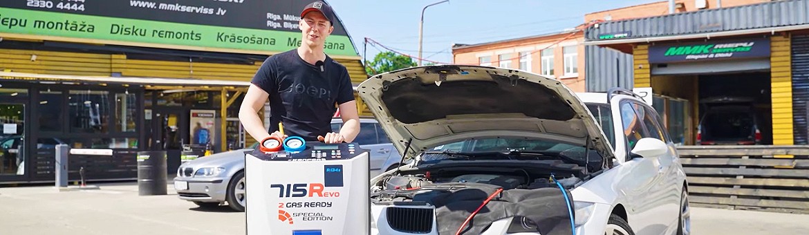 Auto kondicionieru uzpilde