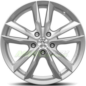 R16X6.5 5X114.3 ET40 72.3 Reds Fast Glossy Silver - Aluminija A riepas