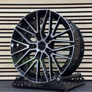R18X8 5X108 ET40 73.1 ARCEO SEVILLA Black Diamond - Aluminija A riepas