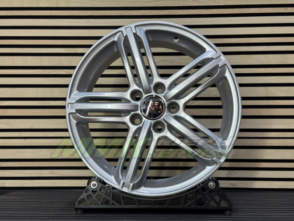 R19X8.5 5X112 ET35 66.5 XF657 (BY482) Silver (SI) - Image 4