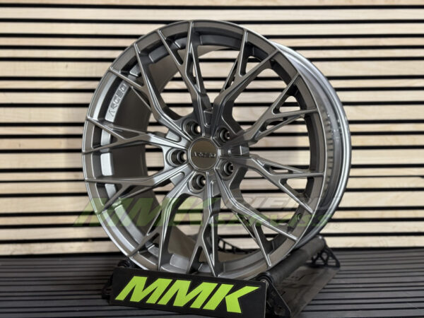 R19X8.5 5X114.3 ET35 73.1 ARCEO ROMA Hyper Black - Aluminija A riepas