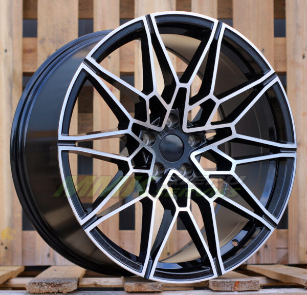 R19X8.5 5X120 ET30 72.6 EMR 338  Black Diamond - Aluminija A riepas