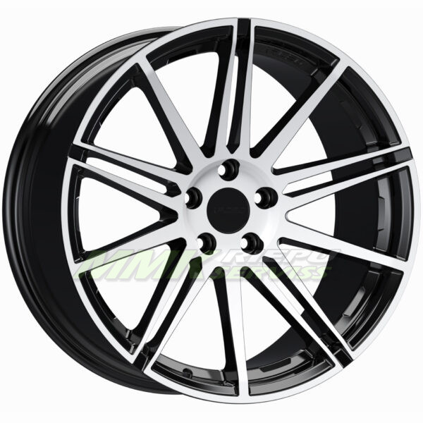 R19X8.5 5X120 ET33 72.6 ARCEO MALLORCA Black Diamond - Aluminija A riepas