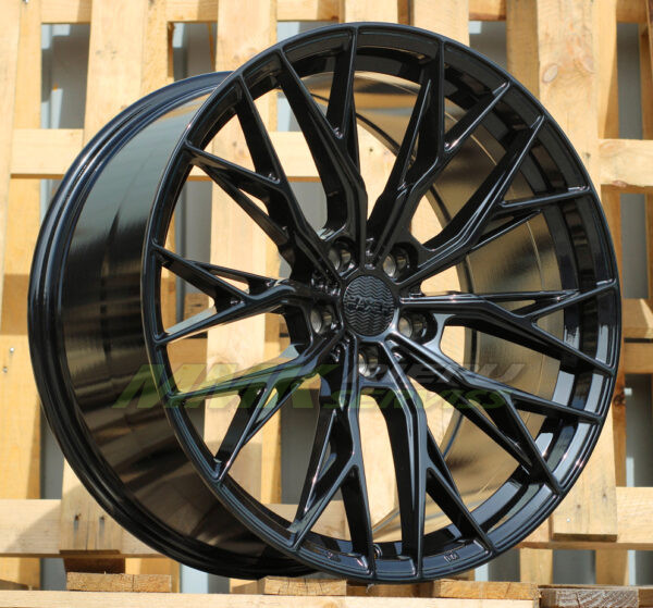 R20X8.5 5X108 ET40 67.1 HX042 (IN0387) Black (BL) HAXER - Aluminija A riepas