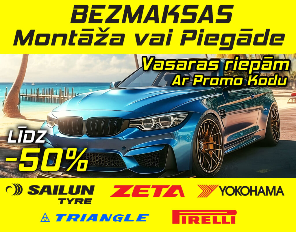 Sailun Zeta bezmaksas montāža baneris