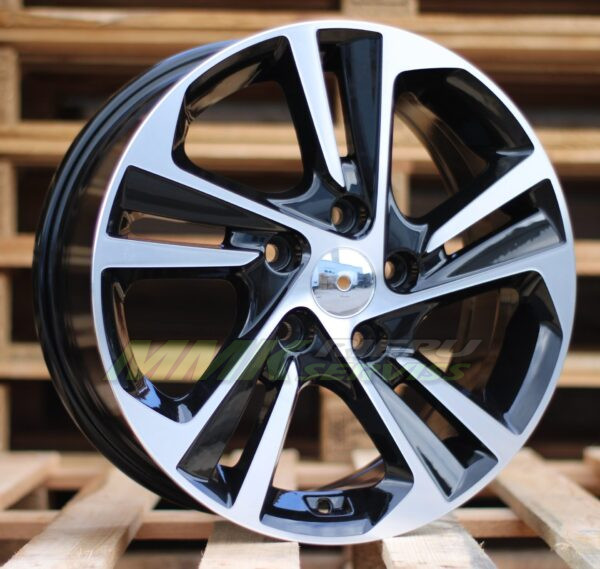 R16X6.5 5X114.3 ET45 67.1 B5210 Black Polished (MB) HYUNDAI - Aluminija A riepas