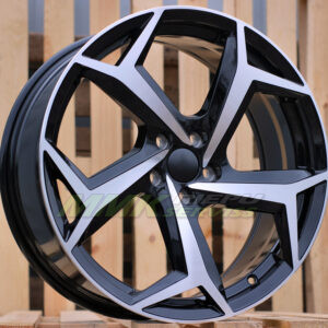 R16X7 5X112 ET40 57.1 B5340 (IN5339) Black Polished (MB) VW - Aluminija A riepas