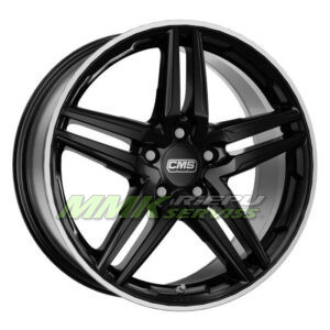R17X7.5 5X112 ET40 66.5 CMS C29 Diamond Rim Black Gloss - Aluminija A riepas
