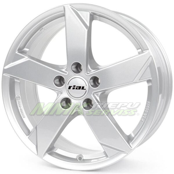 R17X7.5 5X112 ETT38 66.6 Rial Kodiak Polar-Silver - Aluminija A riepas