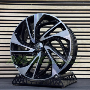 R18X7.5 5X114.3 ET51 67.1 B5518 Black Polished (MB) - Aluminija A riepas