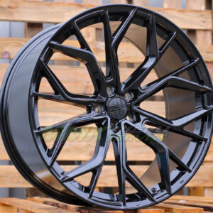 R18X8 5X114.3 ET42 67.1 HX041 Black (BL) HAXER - Aluminija A riepas