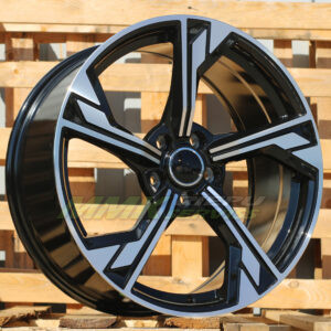 R19X8.5 5X112 ET32 66.5 B5419 Black Polished (MB) AUDI - Aluminija A riepas