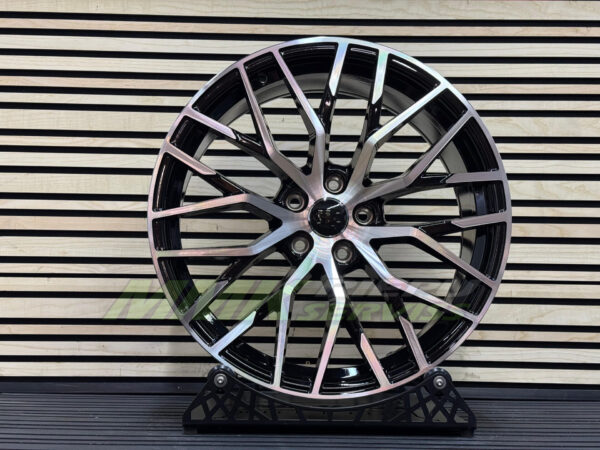 R19X8.5 5X112 ET35 66.5 XFE30 (IN1074) Black Polished (MB) - Aluminija A riepas
