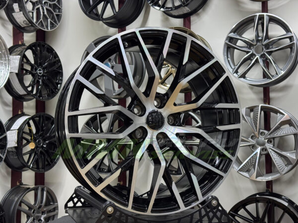 R19X8.5 5X112 ET35 66.5 XFE30 (IN1074) Black Polished (MB) - Aluminija A riepas