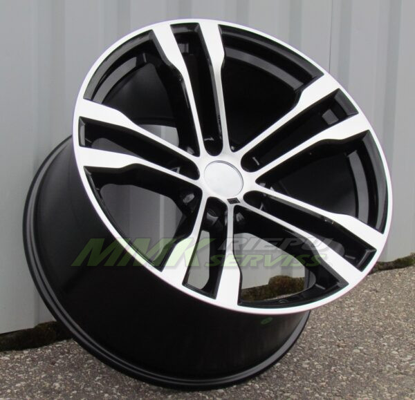 R20X11 5X120 ET37 74.1 BK924 Black Polished (MB) BMW - Aluminija A riepas