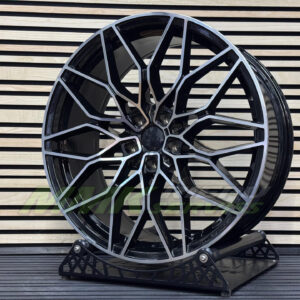 R20X9.5 5X112 ET38 66.6 IN292 Black Polished (MB) - Aluminija A riepas