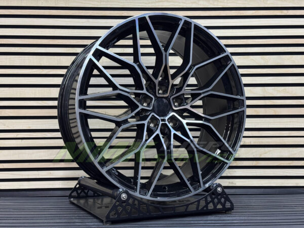 R20X9.5 5X120 ET38 72.6 IN292 (IN0292) Black Polished (MB)  - Aluminija A riepas
