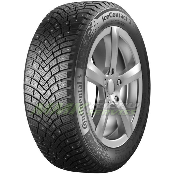 265/60R18 CONTINENTAL ICECONTACT 3 114T XL ar radzēm - Ziemas ar radzēm riepas