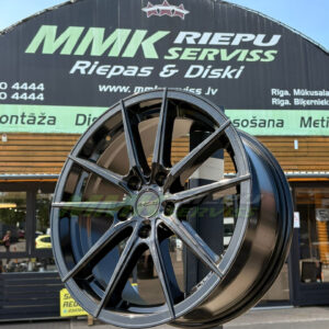 R18X8 5X120 ET33 72.6 ARCEO MONACO Glossy Black - Aluminija A riepas