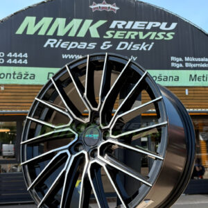 R19X8.5 5X108 ET45 73.1 ARCEO ASW02 (TUV) Black Diamond - Aluminija A riepas