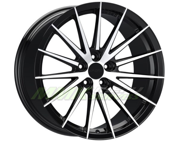 R19X8.5 5X112 ET35 73.1 ARCEO LISBON Black Diamond - Aluminija A riepas