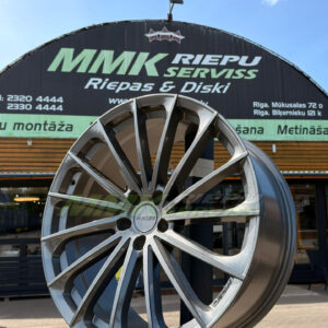 R20X9 5X108 ET35 63.4 ARCEO BERLIN Titanium Silver - Aluminija A riepas