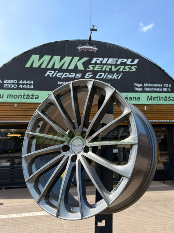 R20X9 5X108 ET35 63.4 ARCEO BERLIN Titanium Silver - Aluminija A riepas