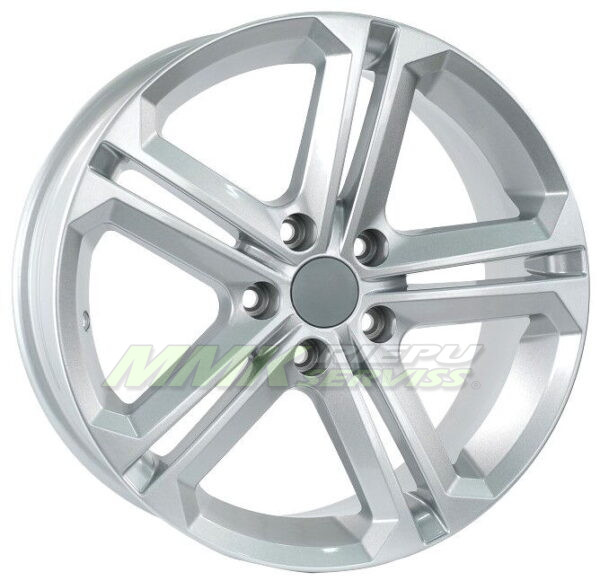 R17X7.5 5X112 ET35 66.6 EMR S1017 Silver Gloss - Aluminija A riepas