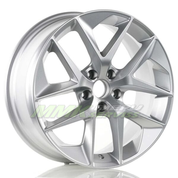 R18X8 5X112 ET45 57.6 EMR 184 Crystal Silver - Aluminija A riepas