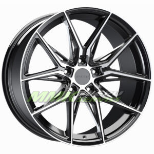 R19X8.5 5X120 ET33 72.6 ARCEO MARSEILLE Black Diamond - Aluminija A riepas