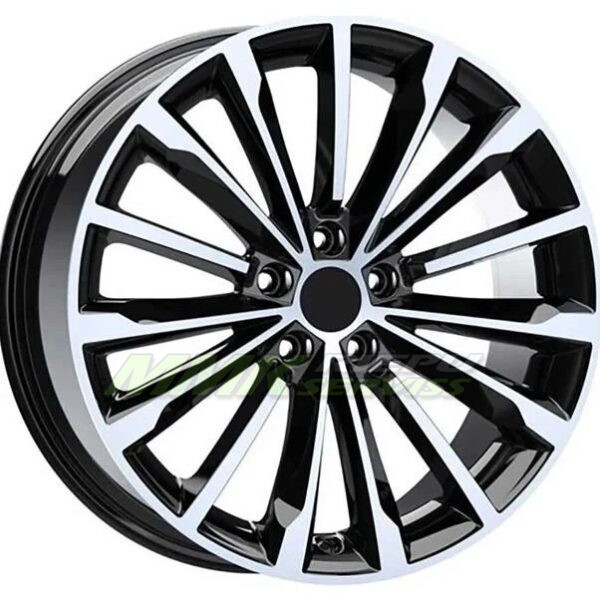 R19X8 5X112 ET44 57.1 EMR 19176 Black Diamond - Aluminija A riepas