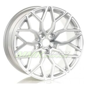 R19X9.5 5X112 ET37 73.1 EMR A319 Silver Diamond - Aluminija A riepas