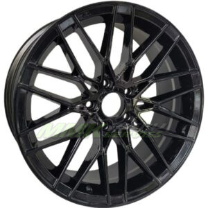 R19X9.5 5X120 ET42 72.6 EMR W7926 Deep Black Gloss - Aluminija A riepas