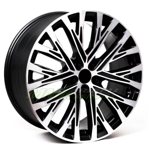 R20X9 5X112 ET35 66.6 EMR W7021 Deep Black Diamond Gloss - Aluminija A riepas
