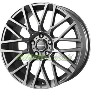 R17X7 5X112 ET45 72.3 Momo Revenge Matt Anthracite - Aluminija A riepas