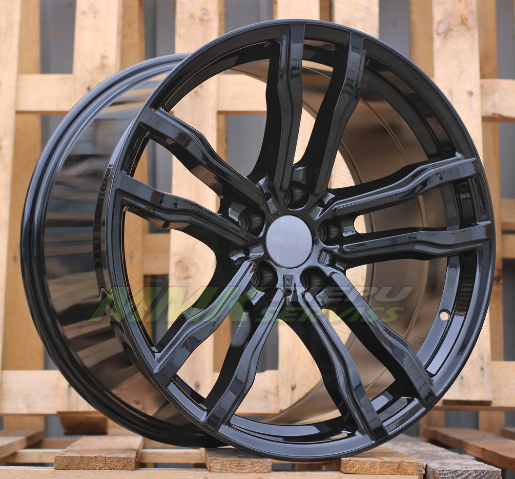 R20X10 5X120 ET40 74.1 BY588 (DLJ588) Black (BL) - Aluminija A riepas