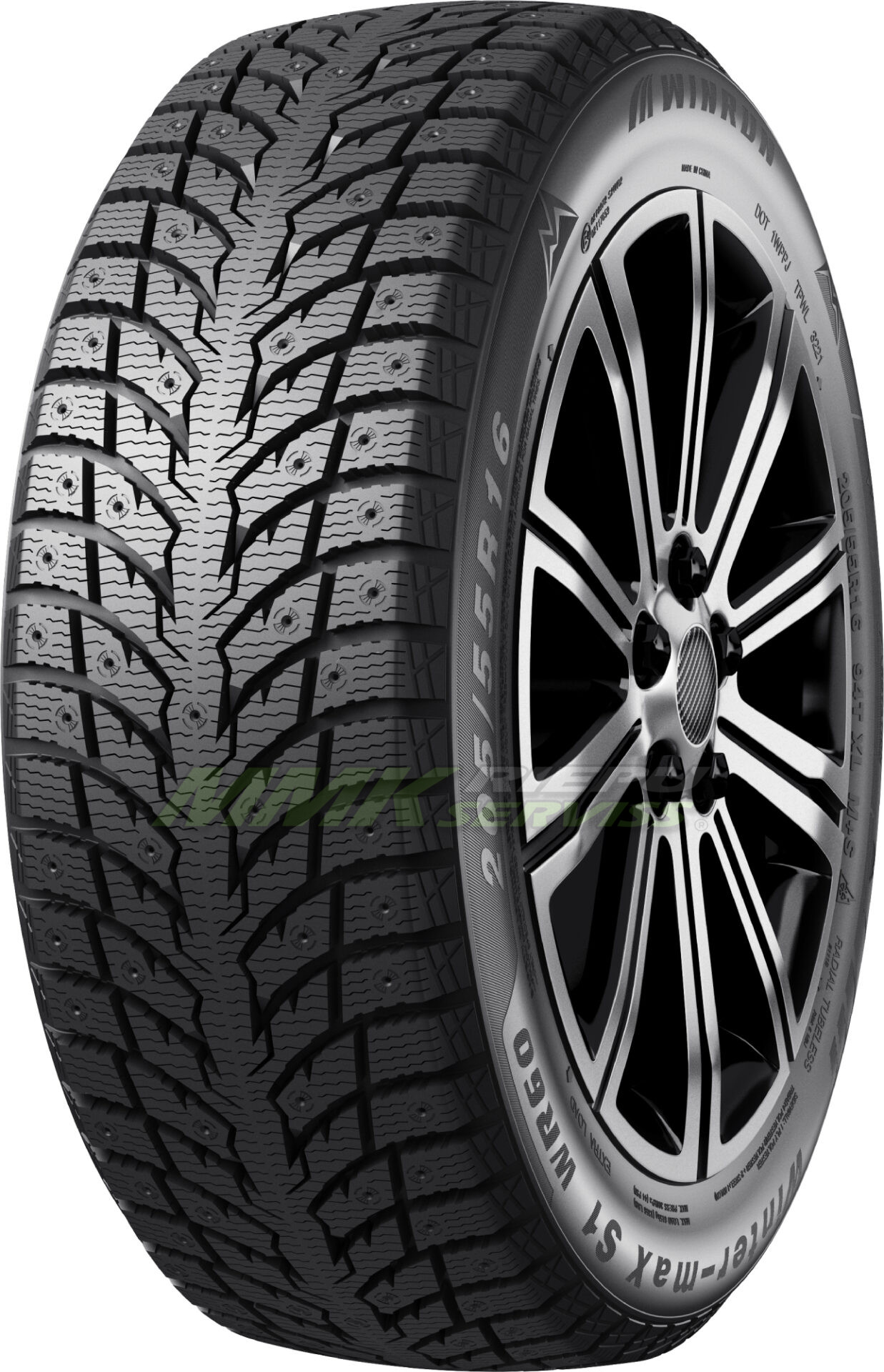 225/45R17 Winrun Winter-maX S1 WR60 94H XL ar radzēm - Ziemas riepas / Ziemas ar radzēm riepas