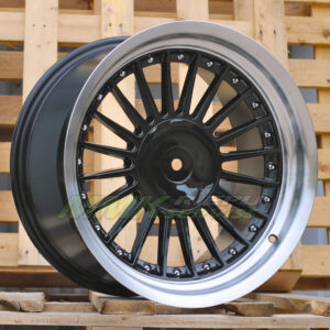 R17X8 5X120 ET20 74.1 7307F Graphite+Polished Lip (GRPL) - Aluminija A riepas