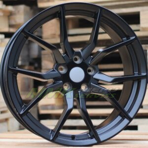 R18X8 5X108 ET45 63.4 I5406 Black Matt (BM) FORD - Aluminija A riepas