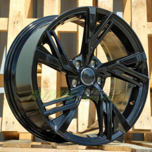 R18X8 5X112 ET39 66.5 B1571 (FBX154) Black (BL) - Aluminija A riepas