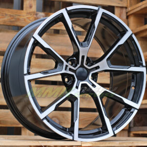 R18X8 5X120 ET34 72.6 B5601 Black Polished (MB) - Aluminija A riepas
