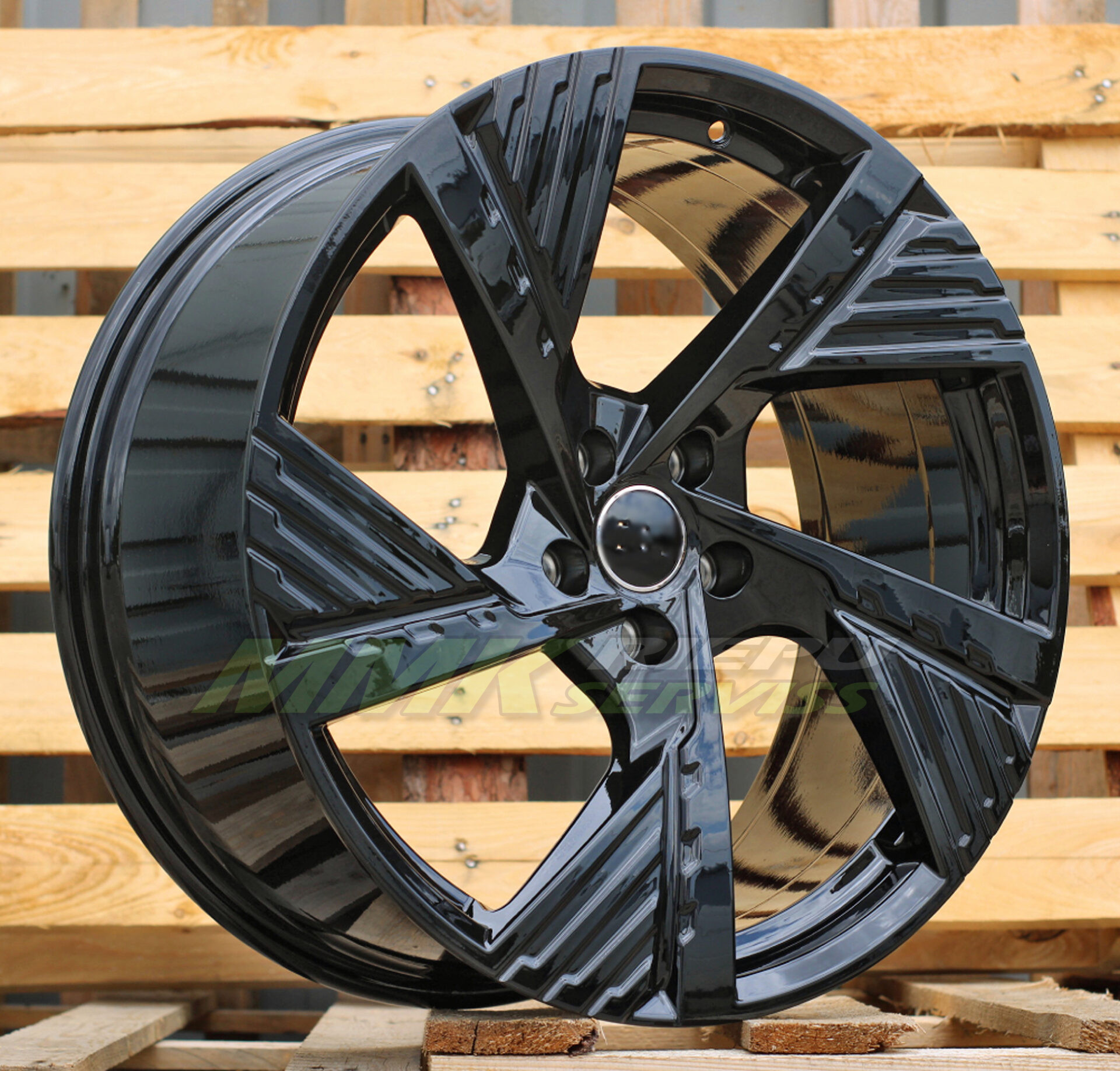 R19X8 5X112 ET34 66.5 I5639 Black (BL) - Aluminija A riepas