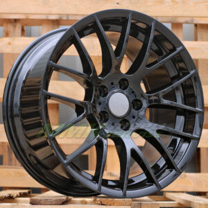 R19X9.5 5X120 ET38 72.6 BY956 Black (BL) - Aluminija A riepas