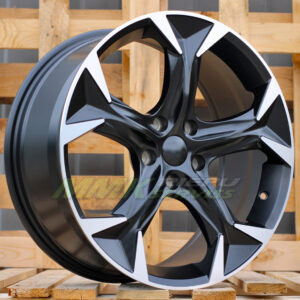 R20X8.5 5X112 ET40 57.1 I5163 (IV230142) Black Polished Half Matt (MBHM) CUPRA - Aluminija A riepas