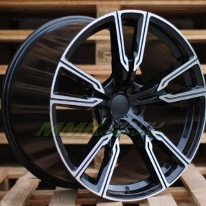 R21X11.5 5X120 ET37 74.1 H5033 Black Polished (MB) - Aluminija A riepas