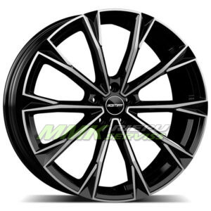 R19X9 5X114.3 ET35 64.1 GMP Totale Black Diamond - Aluminija A riepas