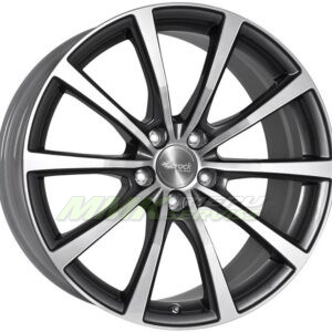 R20X8.5 5X114.3 ET35 64.1 Brock B32 Himalaya Grey Voll-Poliert (HGVP) - Aluminija A riepas